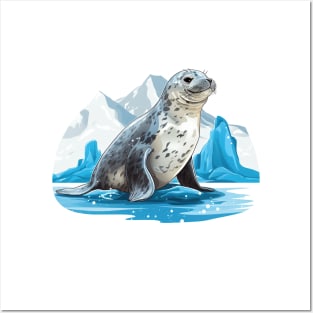 Leopard Seal Posters and Art